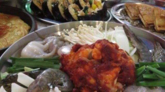 チキンとチャミスル ニャムニャムチャン